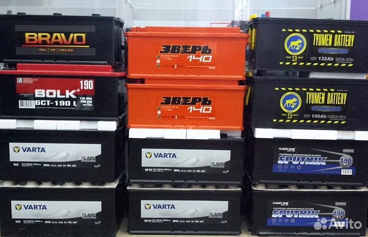 Аккумуляторы восстановленные