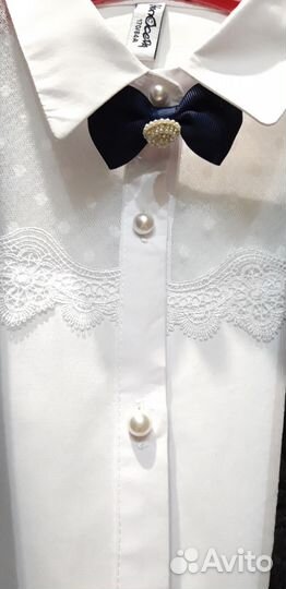 Нарядная школьная блузка