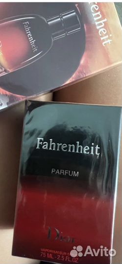 Мужская парфюмерия Dior Fahrenheit