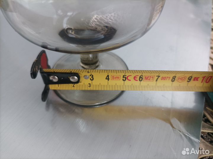 Бокалы стеклянные для коньяка и виски