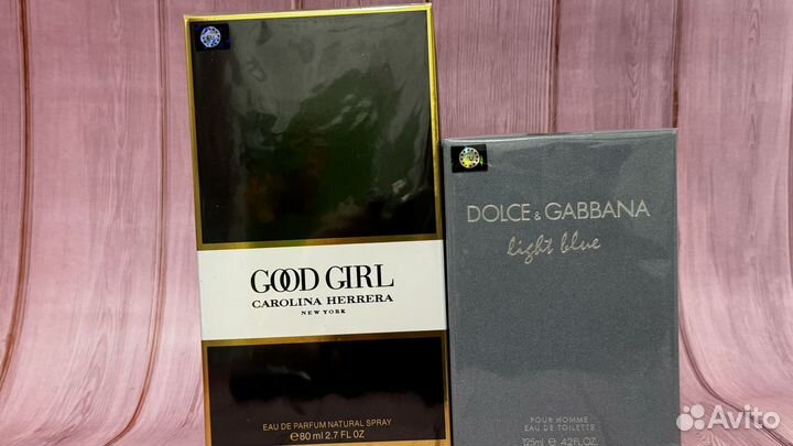 Парфюм Каролина Херрера и дольче габбана