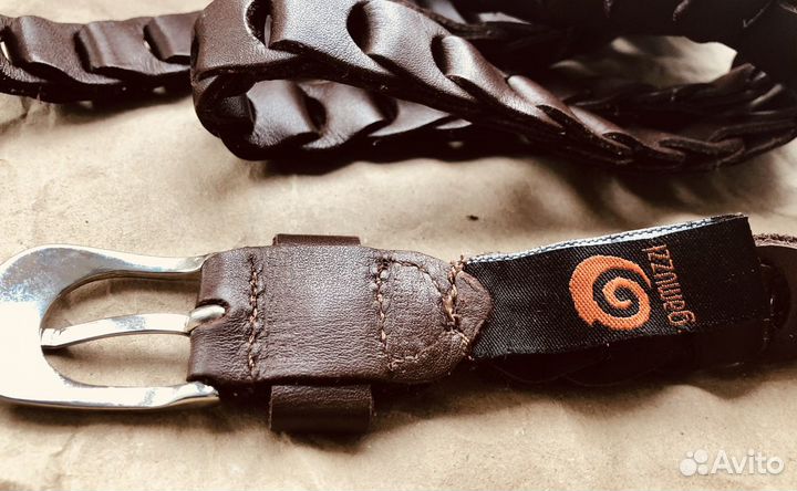 Ремень женский кожаный, ручная работа из Мексики