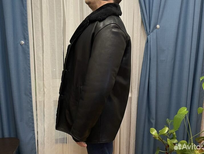 Дубленка натуральная мужская Trapper