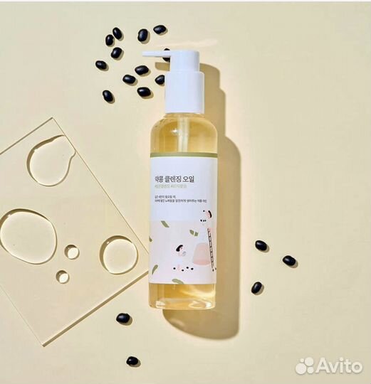 Round lab гидрофильное масло с соей 200 мл