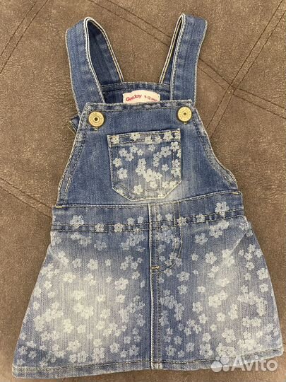 Сарафан джинсовый 74