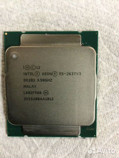 Intel Xeon e5-2637v3 4 core 3.5GHz SR202
