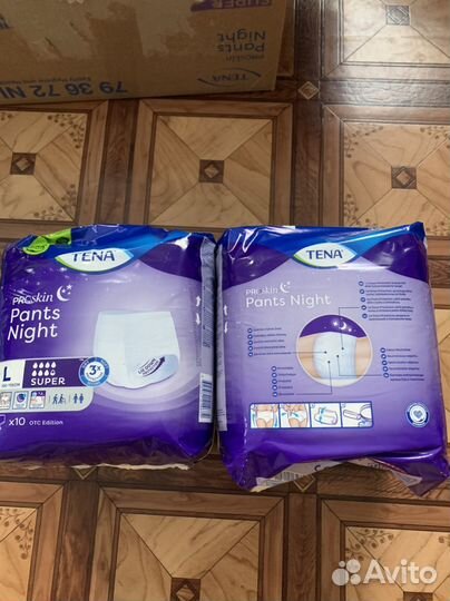 Памперсы-трусики для взрослых L