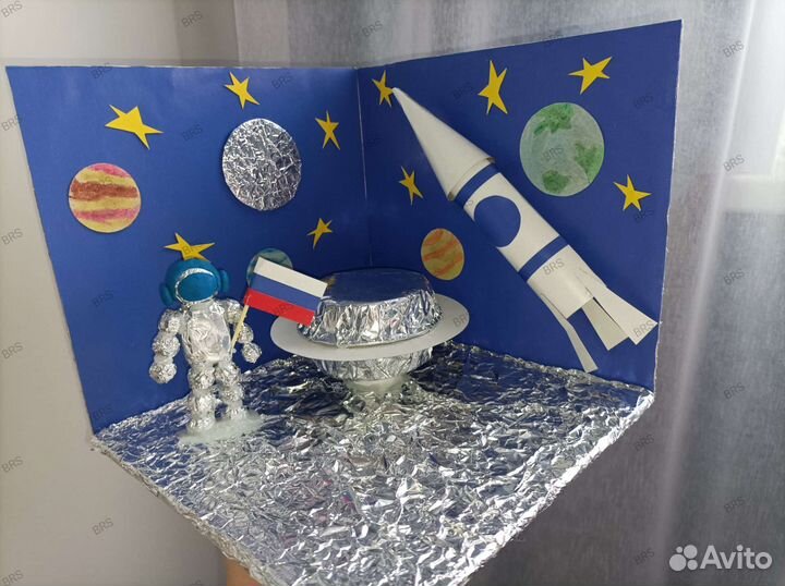 Поделки ко дню космонавтики