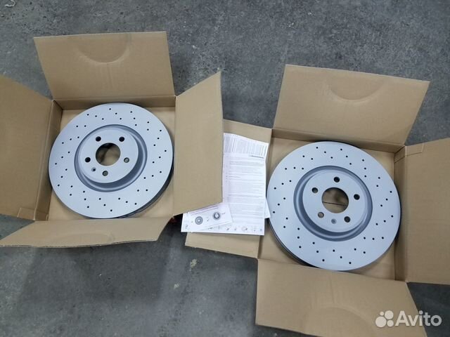 Диски тормозные передние Audi Q5 Q7 A5 A6