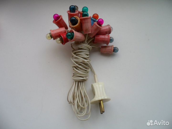 Елочная гирлянда СССР