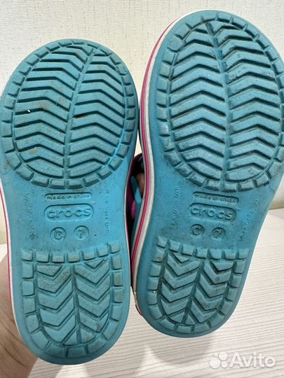 Сандалии crocs c7