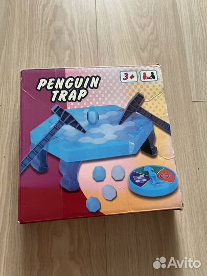 Настольная игра penguin trap ловушка для пингвина