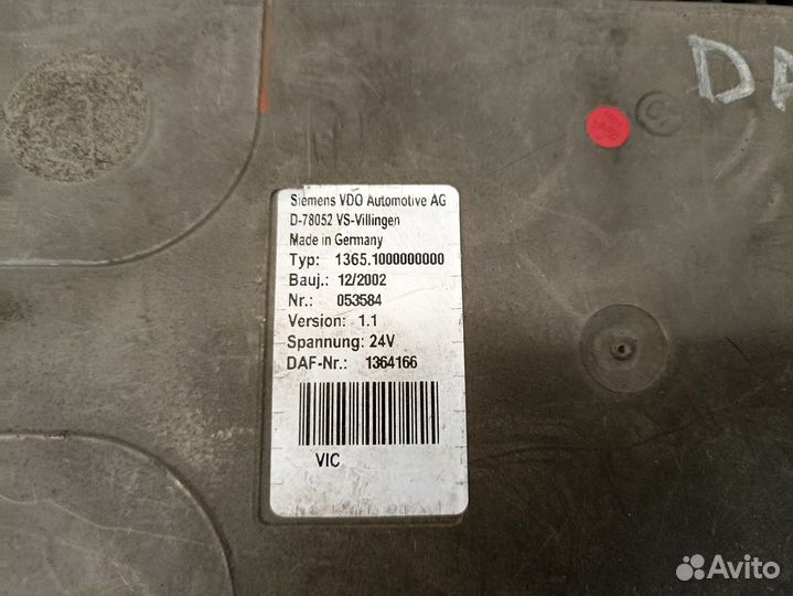 1364166 Блок управления VIC Daf CF