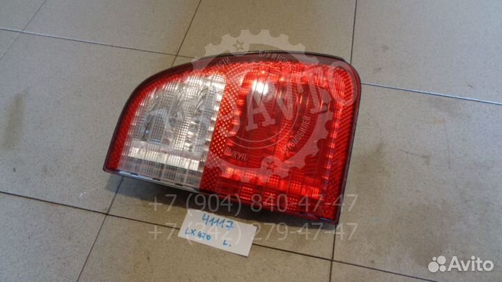 Фонарь задний внутренний левый Lexus LX 470