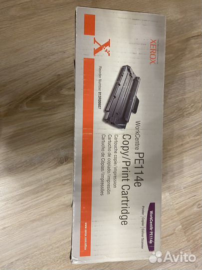 Картридж лазерный xerox (013R00607) WC PE114e