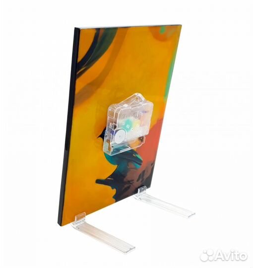 Декоративные часы девушка И птица