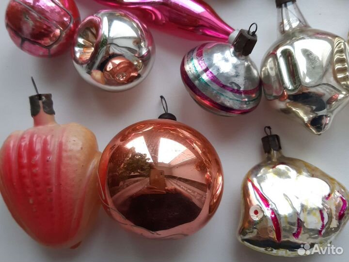 Елочные игрушки СССР