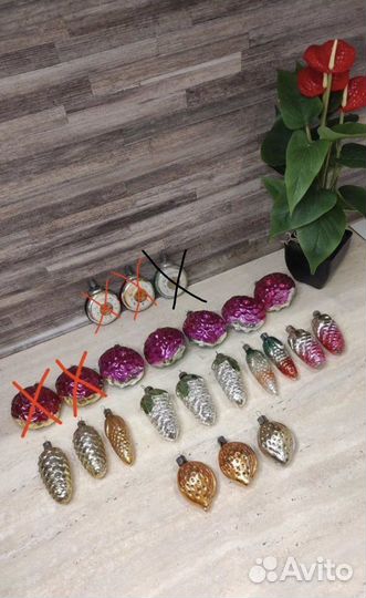 Елочные игрушки СССР