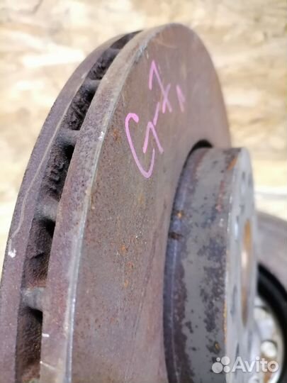 Диски передние комплект Volkswagen Golf 7 1.4T