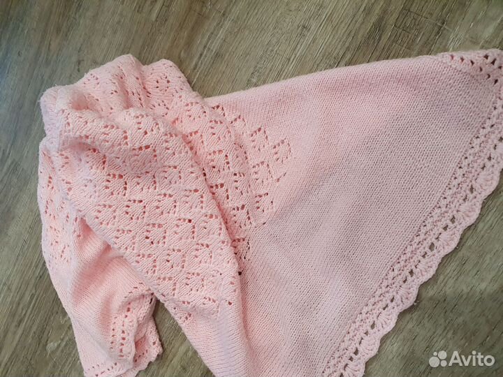 Плед детский ручная вязка