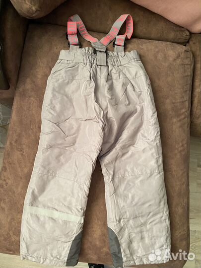 Зимние брюки для девочек 110