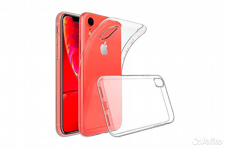 Ультратонкий чехол iPhone XR (силикон)