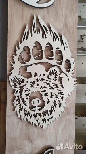 Панно Лапа Медведя