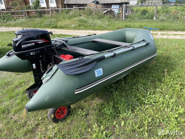 Лодка пвх с мотором 9.8