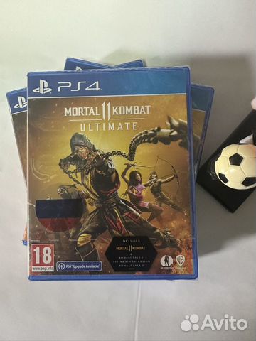 Новый диск Mortal Kombat 11 Ultimate для PS4