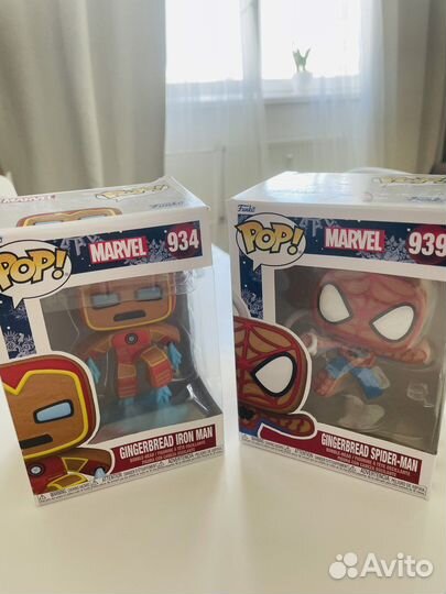 Коллекционные игрушки fanko pop marvel
