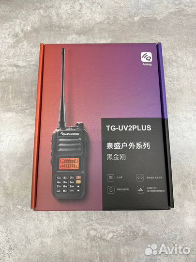 Рация Quansheng TG-UV 2 plus Супергетеродин