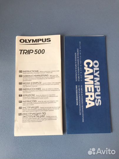 Плёночный фотоаппарат olympus