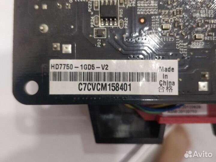 Видеокарта asus radeon hd7750 1gb