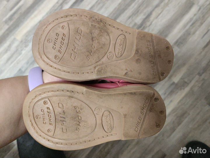 Сандалии для девочки 19 размер