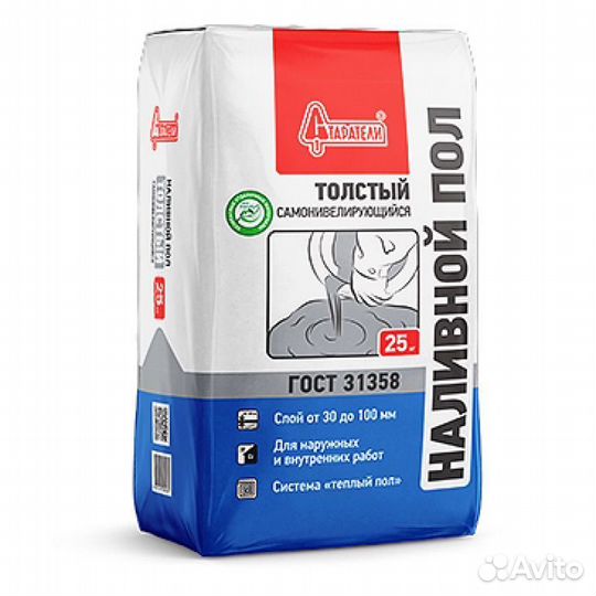 Старатели Толстый Наливной пол 25 кг