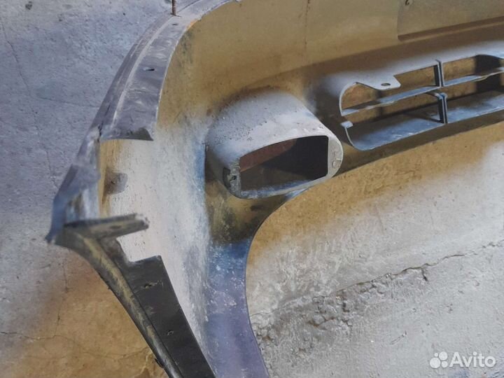 Передний бампер на шевроле Ланос