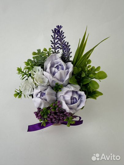 Букет из мыла
