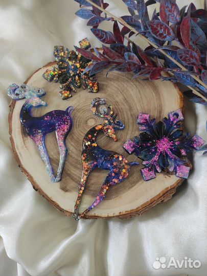 Ёлочные игрушки ручной работы