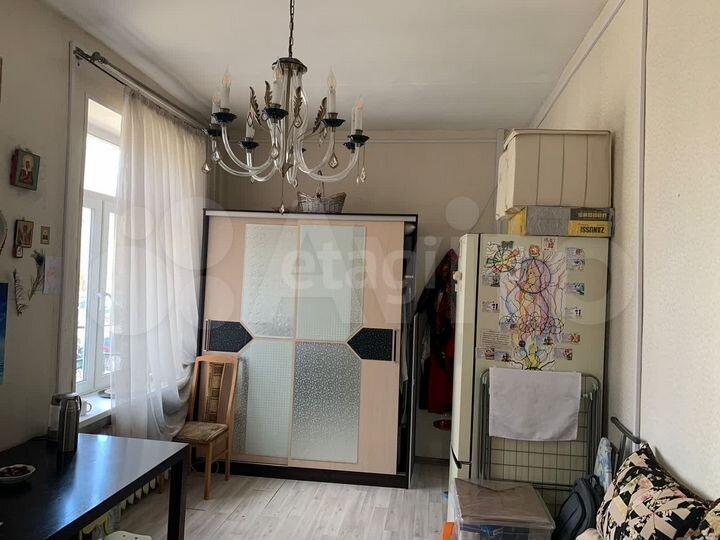 Комната 17,4 м² в 1-к., 2/5 эт.