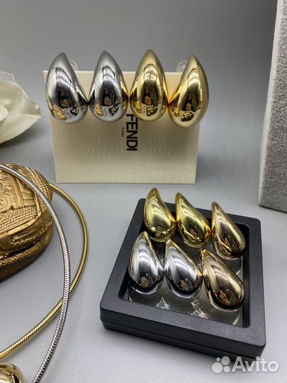 Bottega серьги, кулоны, кольцо