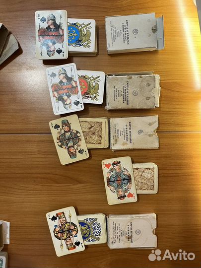 Игральные карты СССР и нулевые