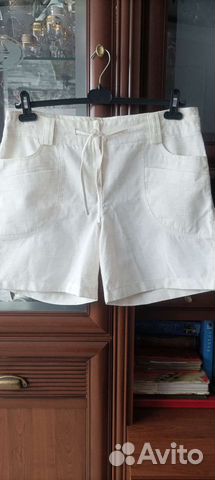 Шорты женские льняные 52р