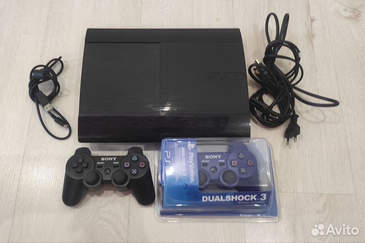 Sony PS3 super slim 500gb прошитая