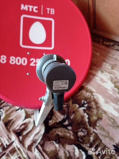 Тарелка МТС и приставка