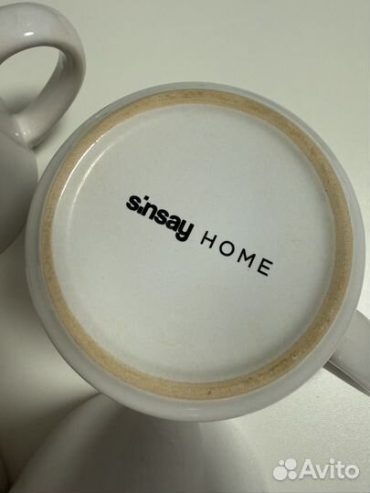 Кружка sinsay 4 шт take your time