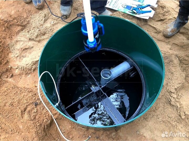 Септик не требующий откачки. Канализация