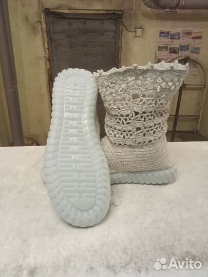 Вязаная обувь