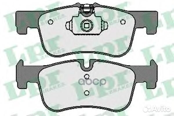 Колодки тормозные дисковые 05P1752 Lpr