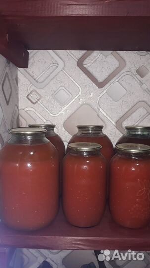 Сок томатный и яблочный