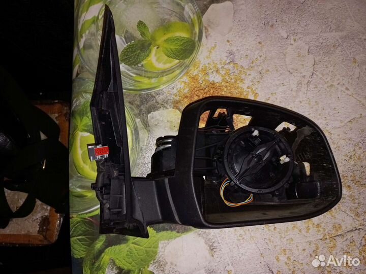 Боковое зеркало на ford focus 2 ресталинг